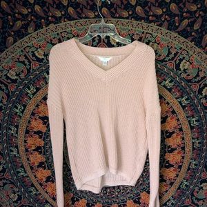 Pink sweater